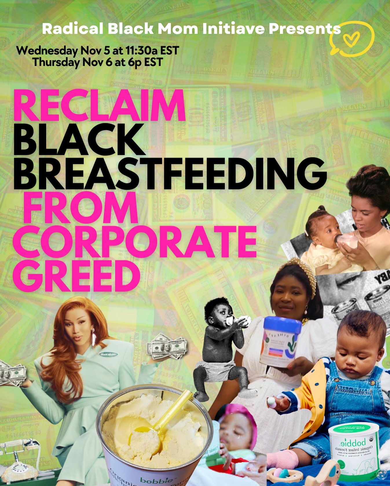There&rsquo;s an urgent need for women like us to do SOMETHING about this new, terrible wave of predatory marketing aimed at Black moms. Are you in? Register to learn more. Link in stories.