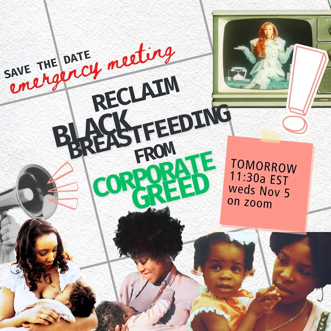 FED UP IS BEST!
If you&rsquo;re feeling pissed, frustrated, and generally AGOG by the avalanche of predatory marketing on your feed aimed at Black moms then let&rsquo;s talk about it! Tomorrow!! Zoom sign up in stories #momsvmeta #backoffbobbie