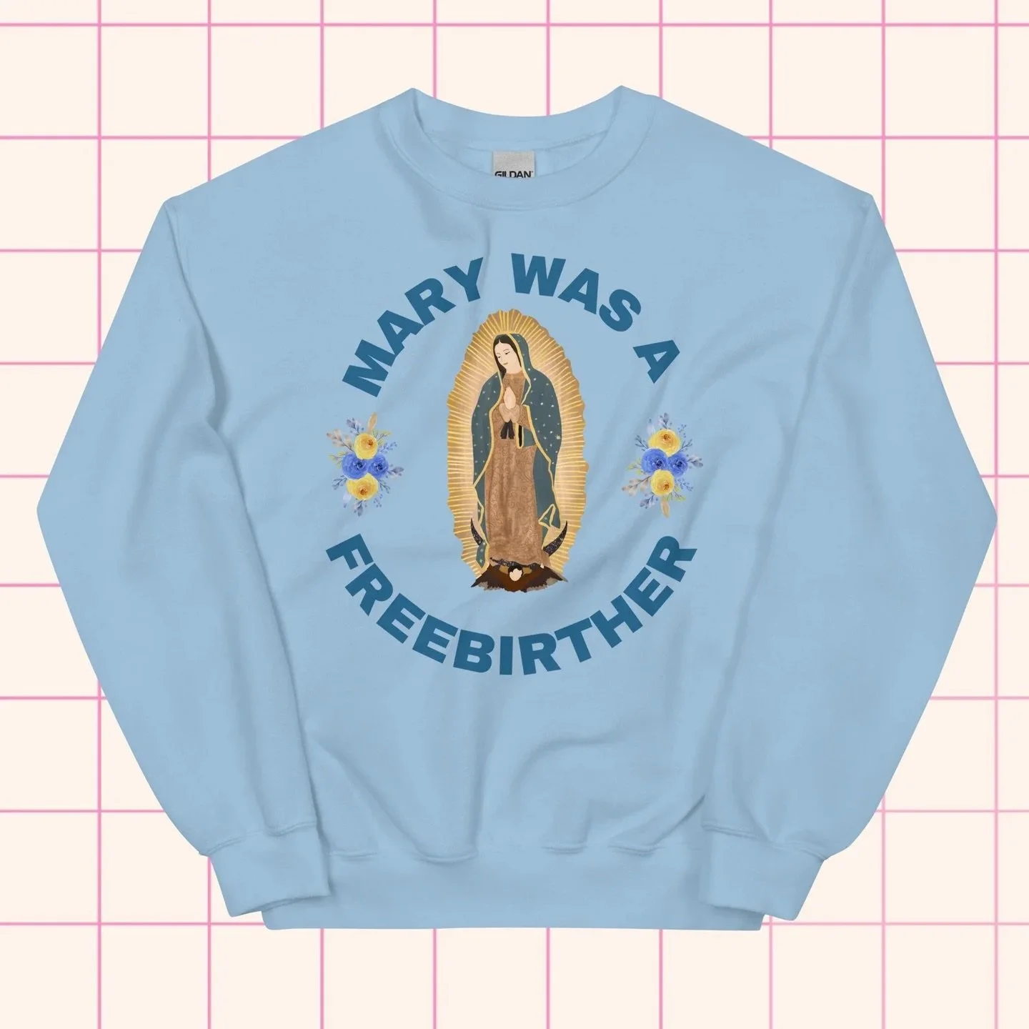 Freak out everyone at Christmas by saying JESUS WAS EXCLUSIVELY BREASTFED!!!!! Sweater in the shop 👀