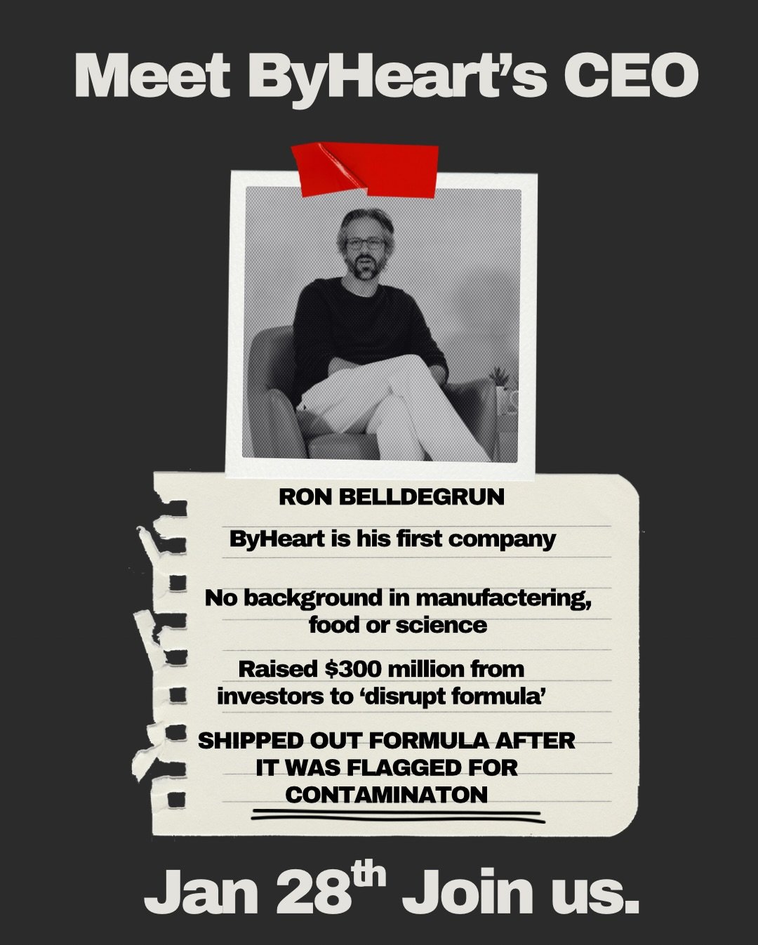 Got a message for the CEO?  Well, join us in sending one.  Link in bio #byheartrecall  #momsvmeta #normalizebreastfeeding