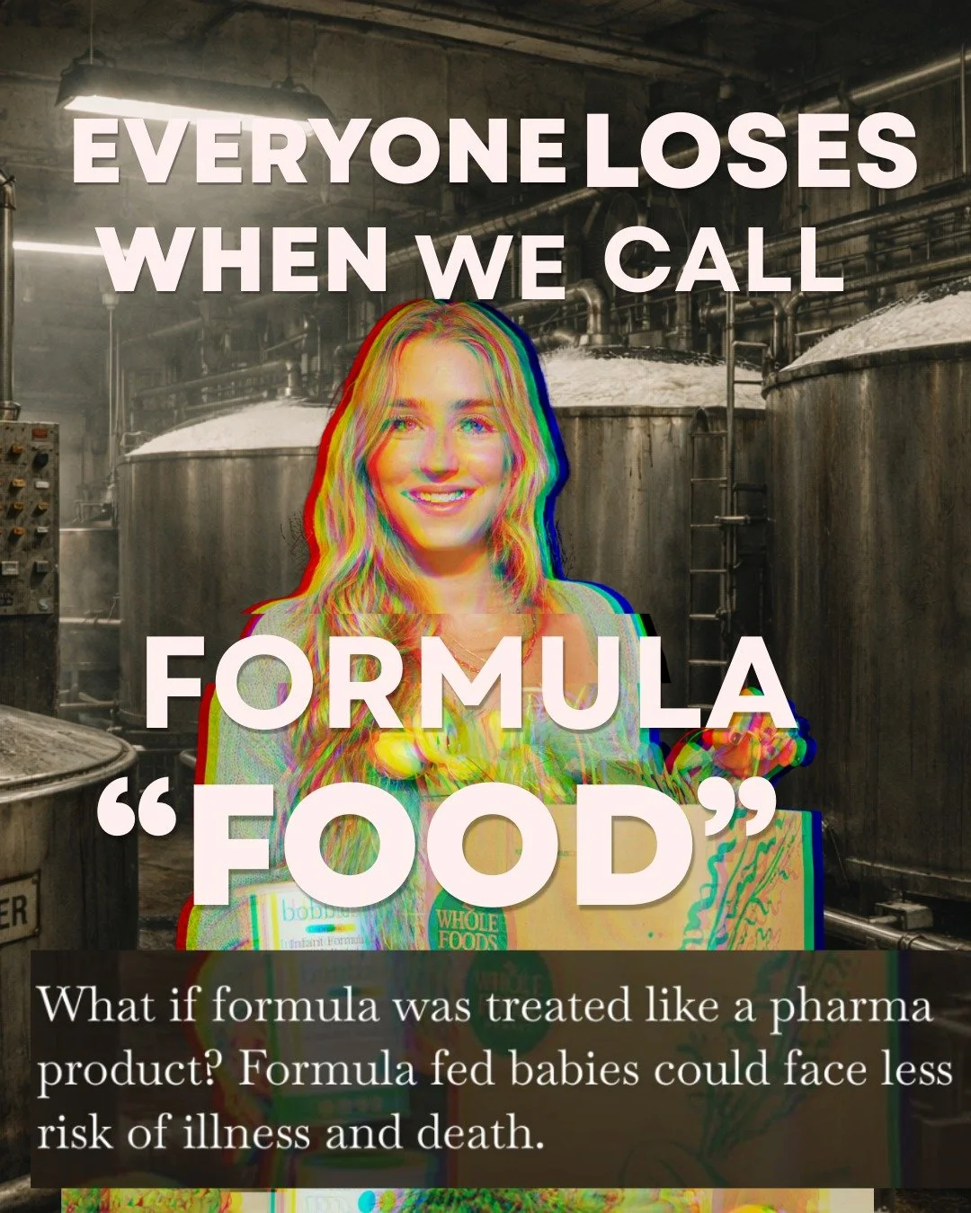 Everyone would be better off if we treated formula like a pharmaceutical product and not a food product. Now, I&rsquo;m not naive, I know that pharmaceutical regulation leaves a lot to be desired but its premise is much more in line with the high-sta