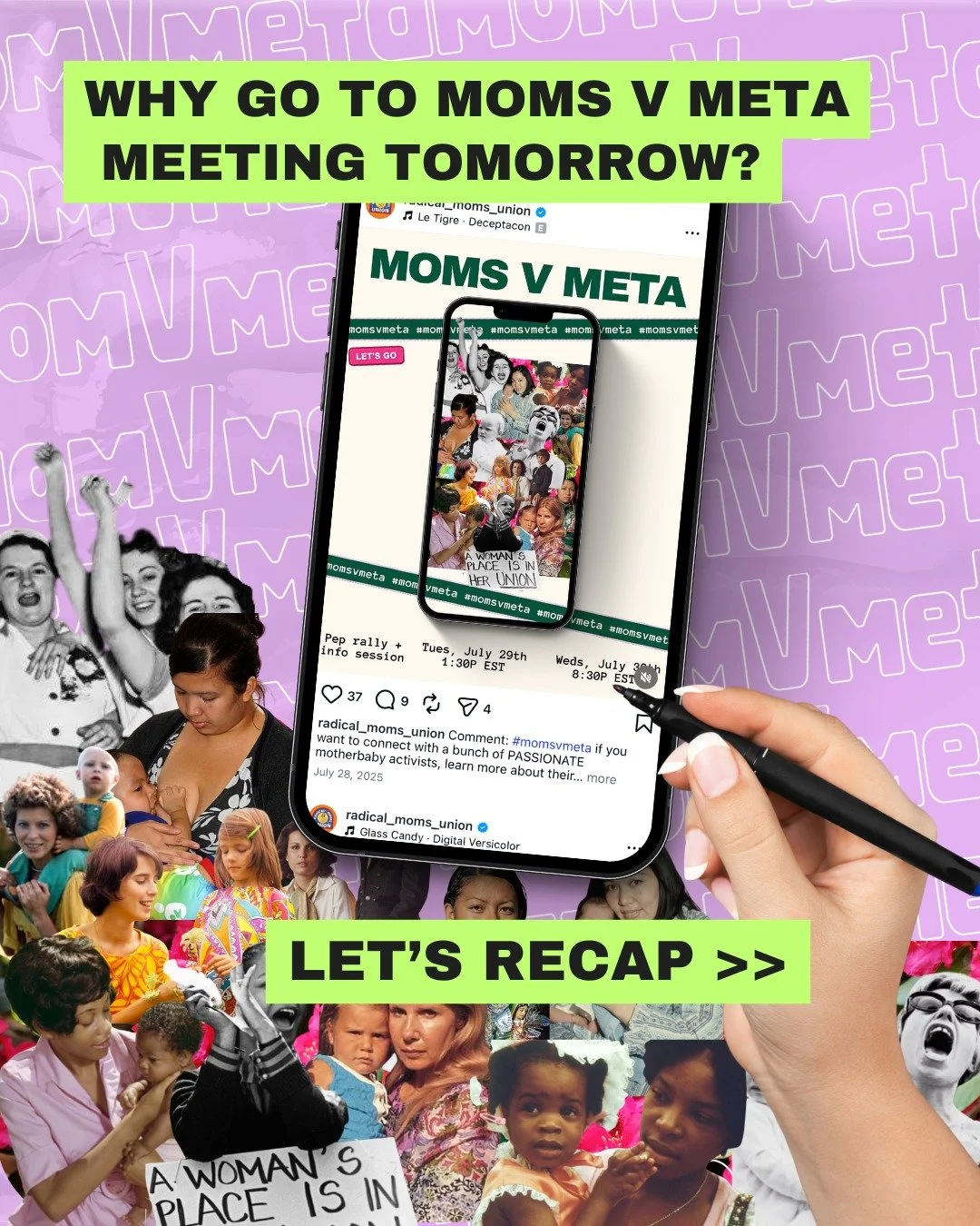 Do you like good news? 

Do you like when moms harness their 
power and stick their collective boot right up a corporation's wazu? 

Would you like to do more wazu kicking? 

Does the idea of organizing and building power with other mothers excite yo