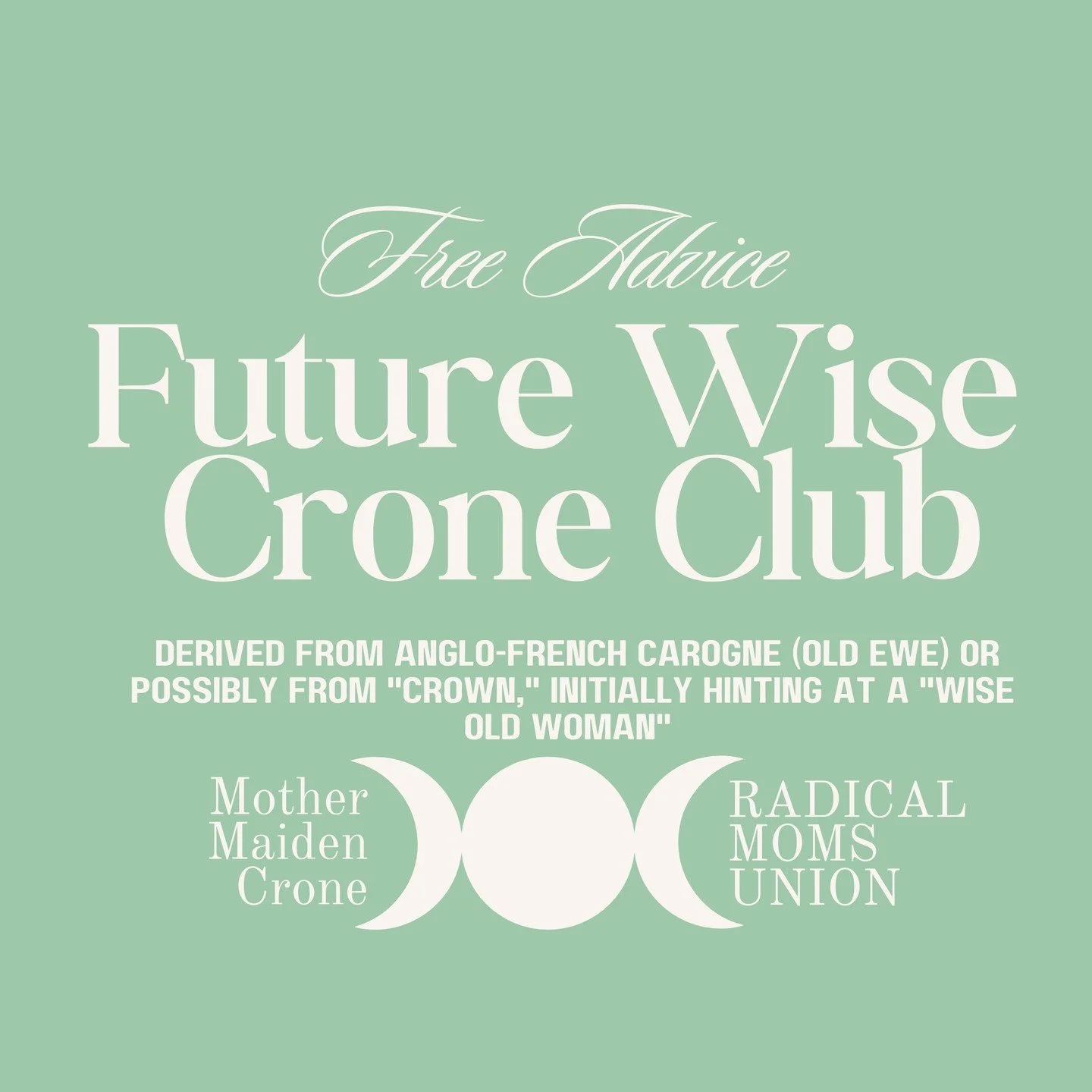 For the woman who knows her way around an herb garden! Our other's day drop continues. Link in bio and stories. 

#triplemoon #crone #maiden