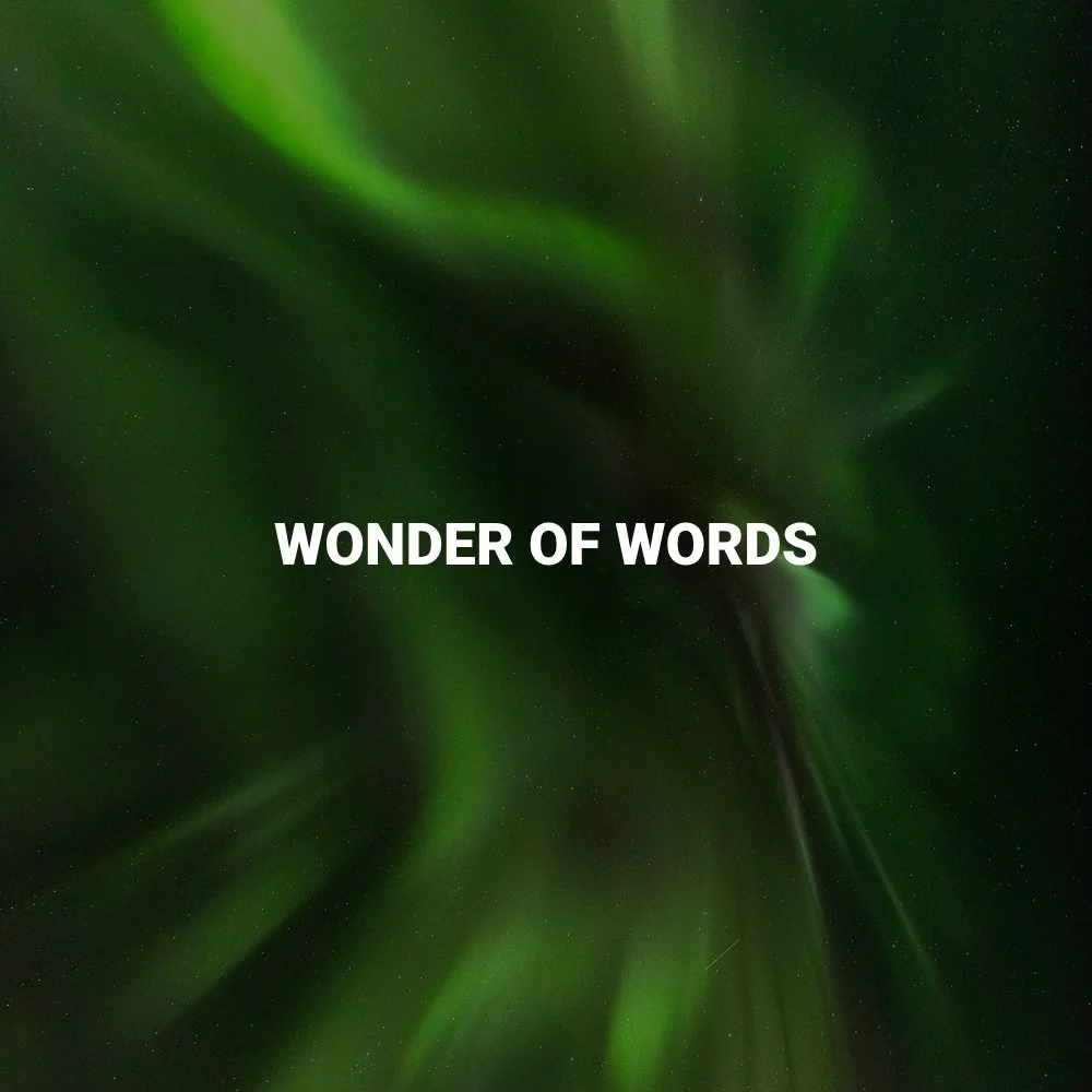 Wonder of Words