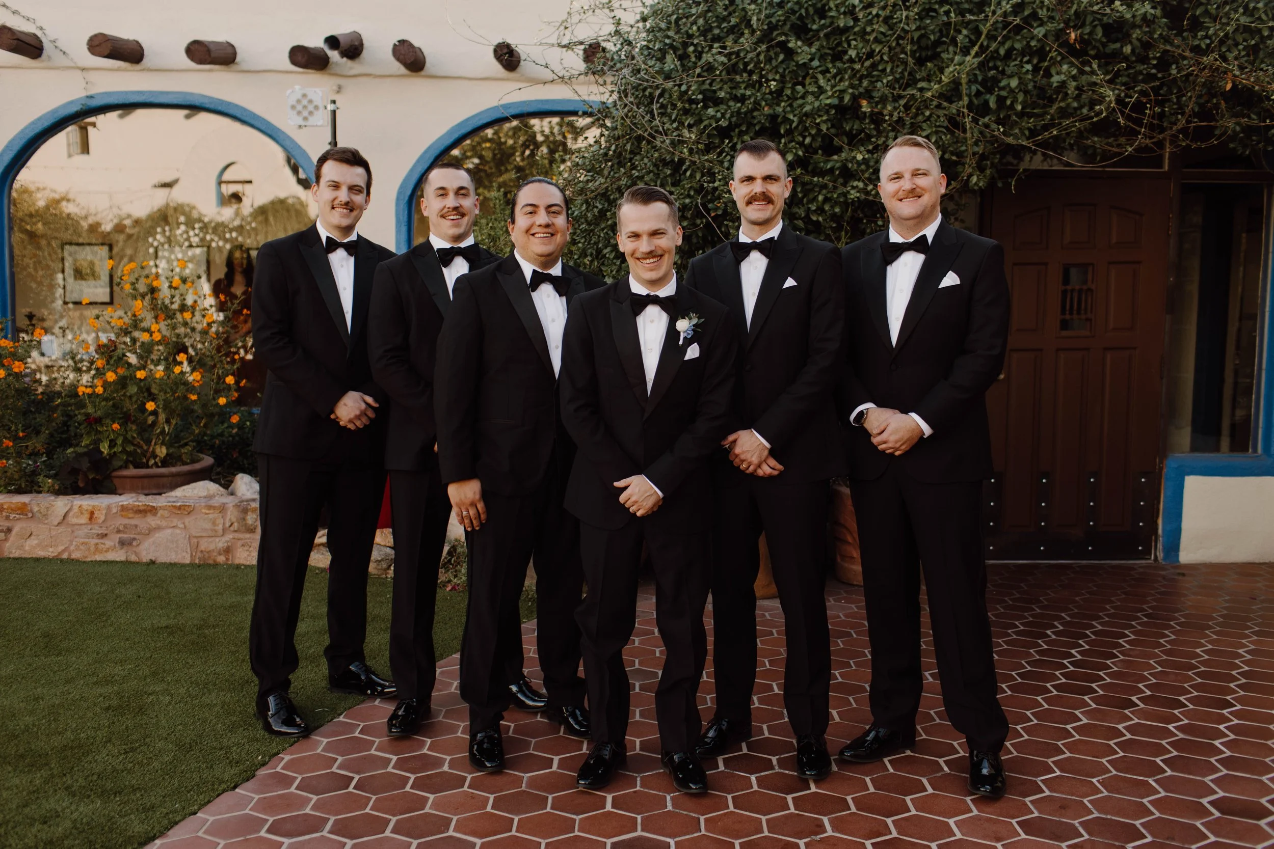 Groomsmen - relaxed and stylish / refined details