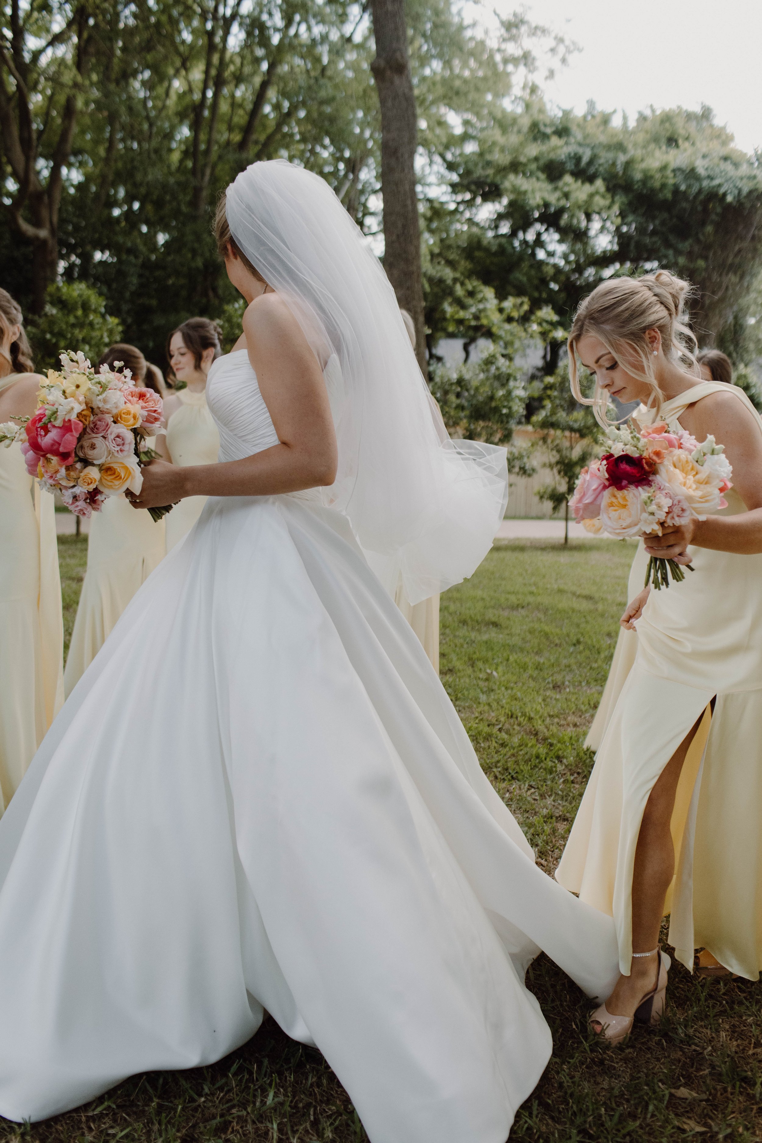 A wedding gown that speaks for itself - imagery with movement in the un-altered, raw moments make you feel like you could press play.
