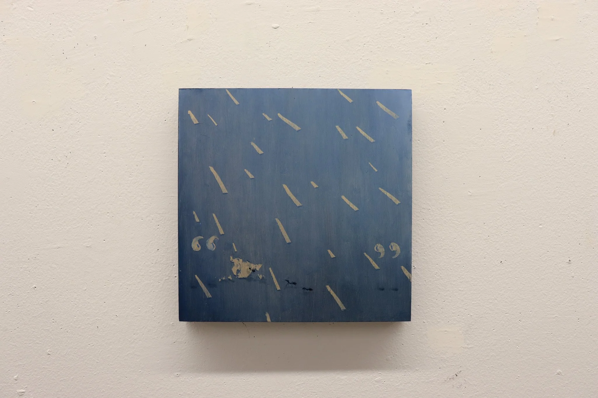 "like ants to a crumb"
April 2025,
Oil on panel,
10x10