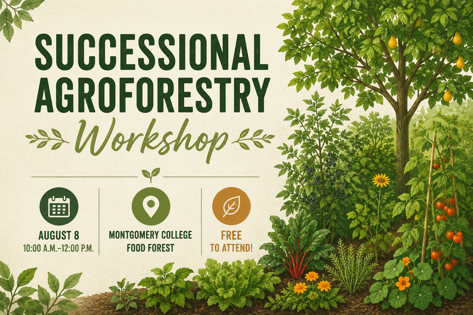 Growing with the Forest: A Hands-On Agroforestry Workshop