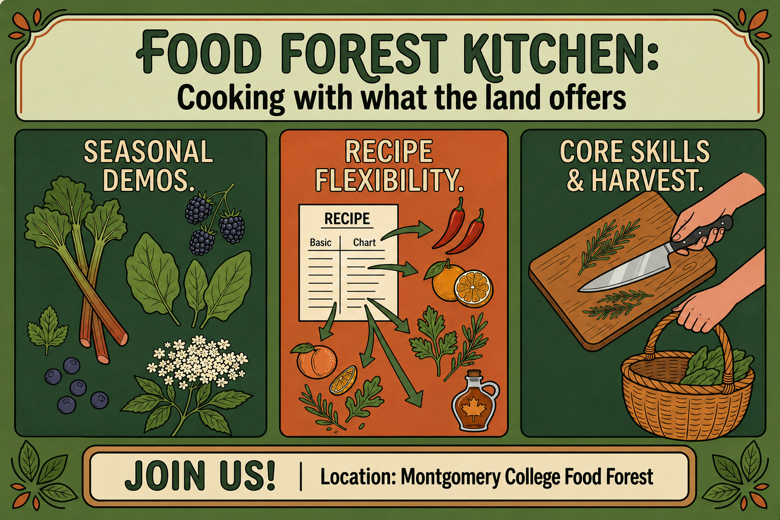 The Food Forest Kitchen: Making Mocktails