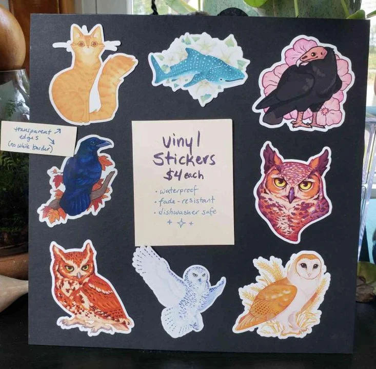 Vinyl stickers