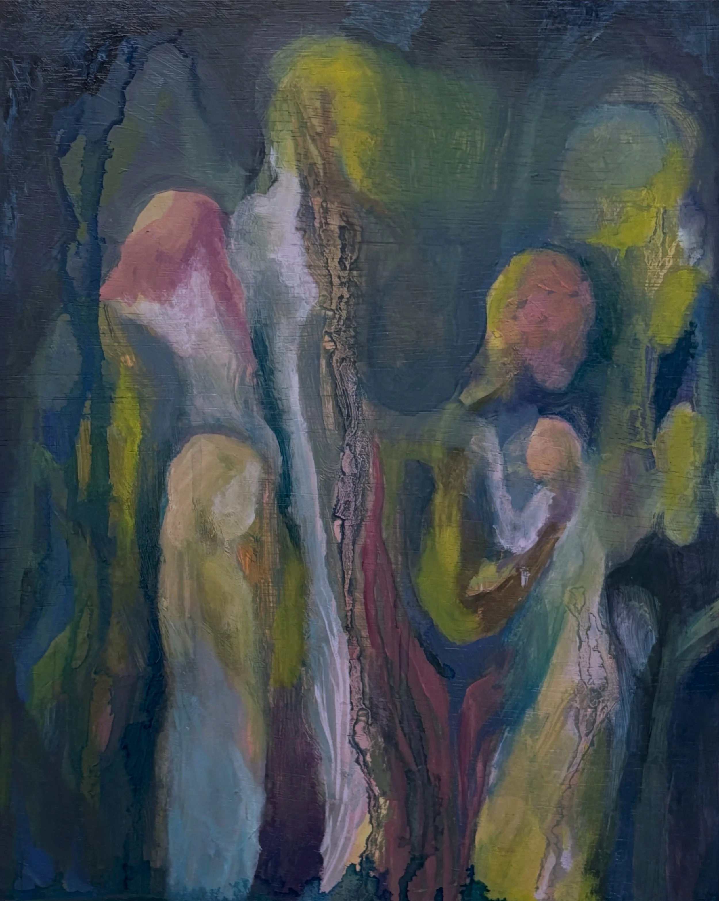 After Rain, 10 x 8 inches, oil on wood board, 2025
