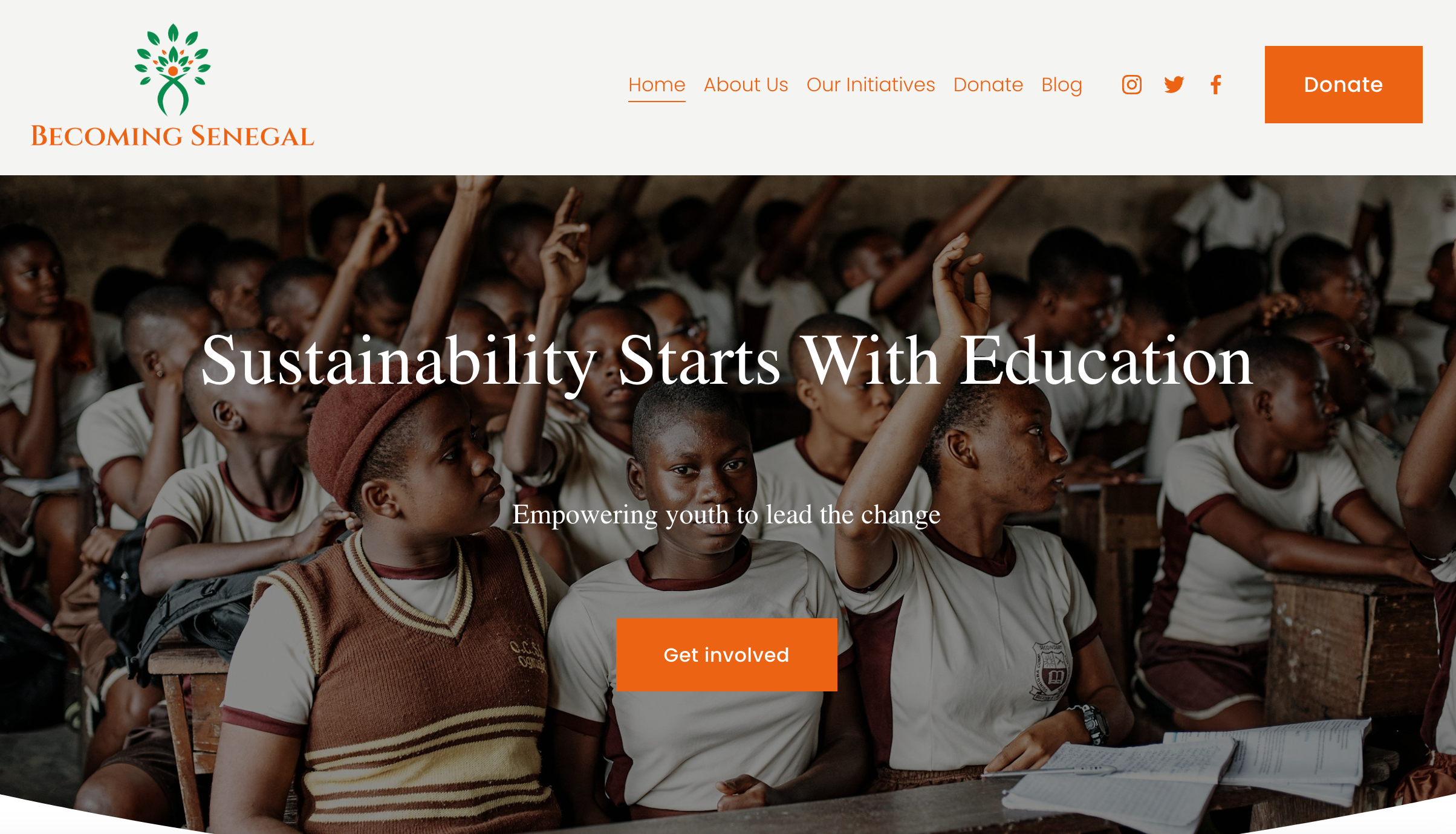 Becoming Senegal Website