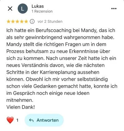 Coaching Review Lukas