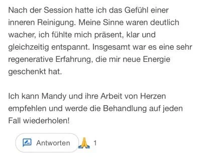 Reiki Review Simona Teil 2