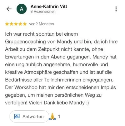 Workshop Review Ann-Kathrin Vitt