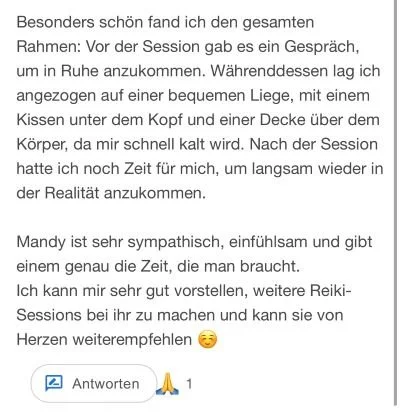 Reiki Review Chris Habe Teil 2