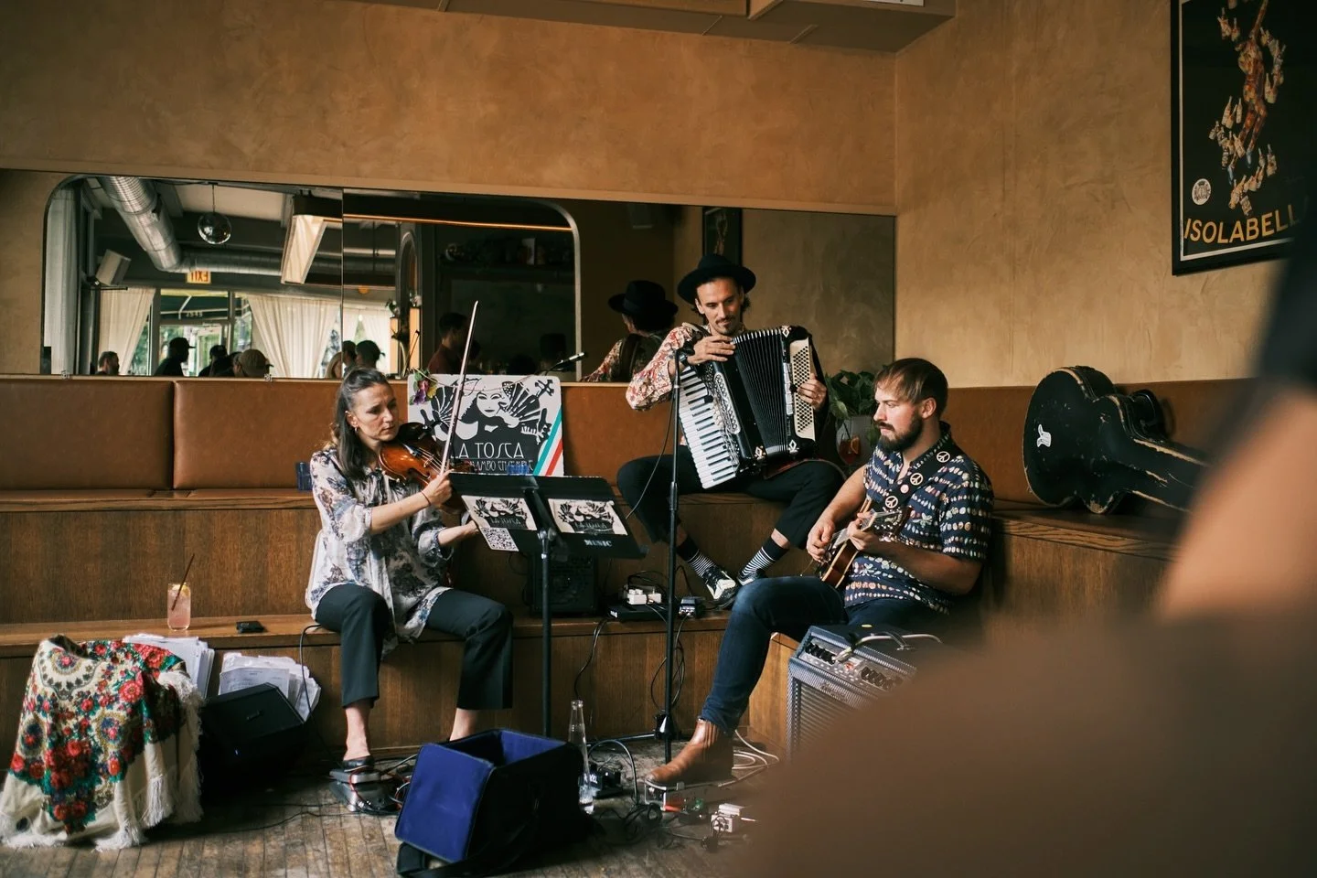 Aperitivo Hour!!!! Our favorite afternoon of the month!!

Today from 4-7pm, enjoy $12 featured Campari cocktails and live music from @latoscaitalianmambo performing Italian classics, world folk music, jazz standards and more!

📷 @not.junk.food