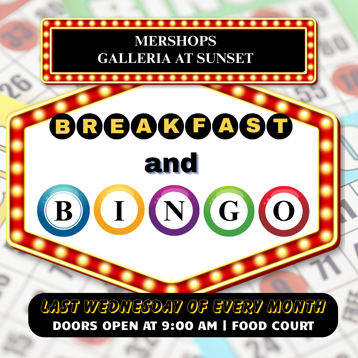 Breakfast & Bingo 
