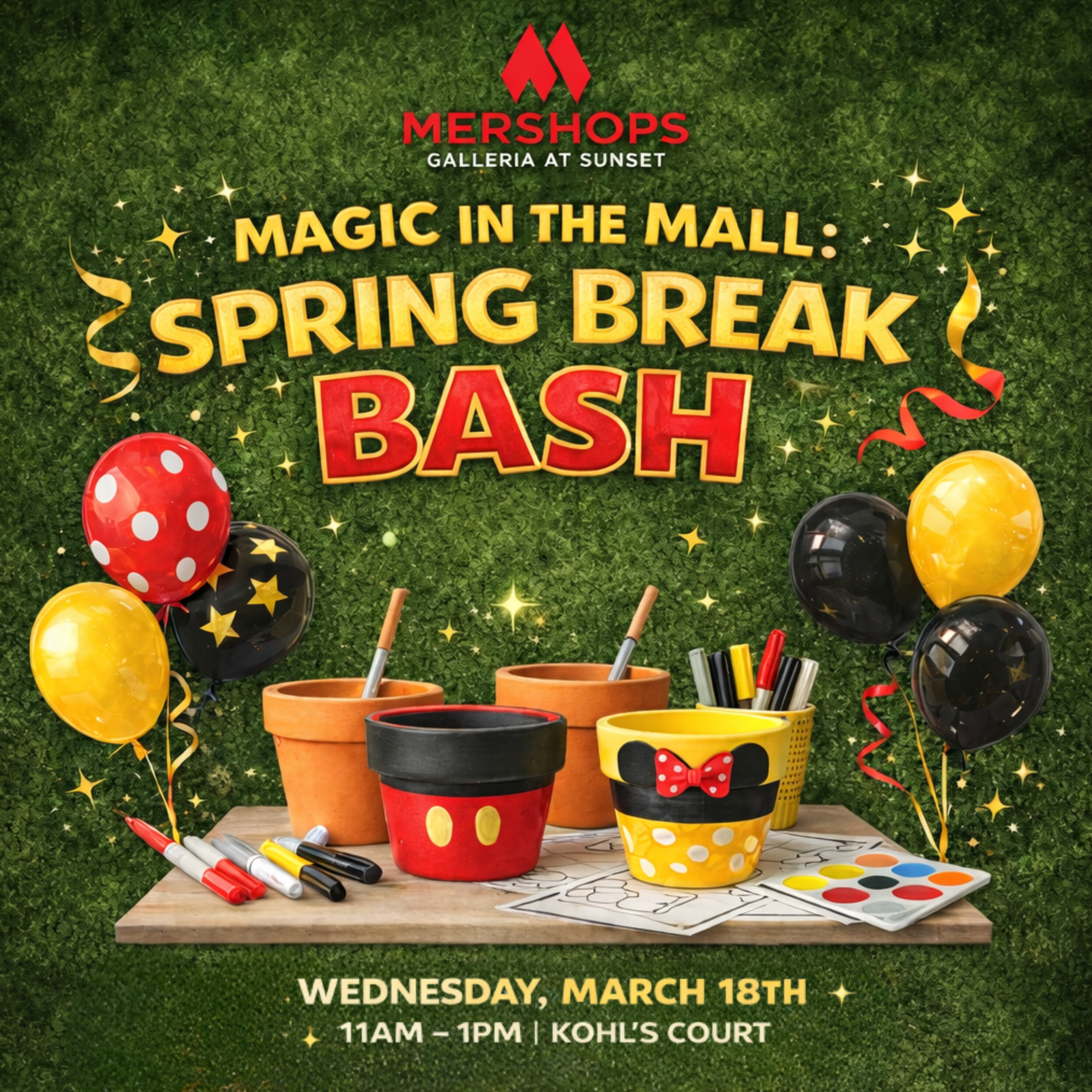Magic In the Mall: Spring Break Bash