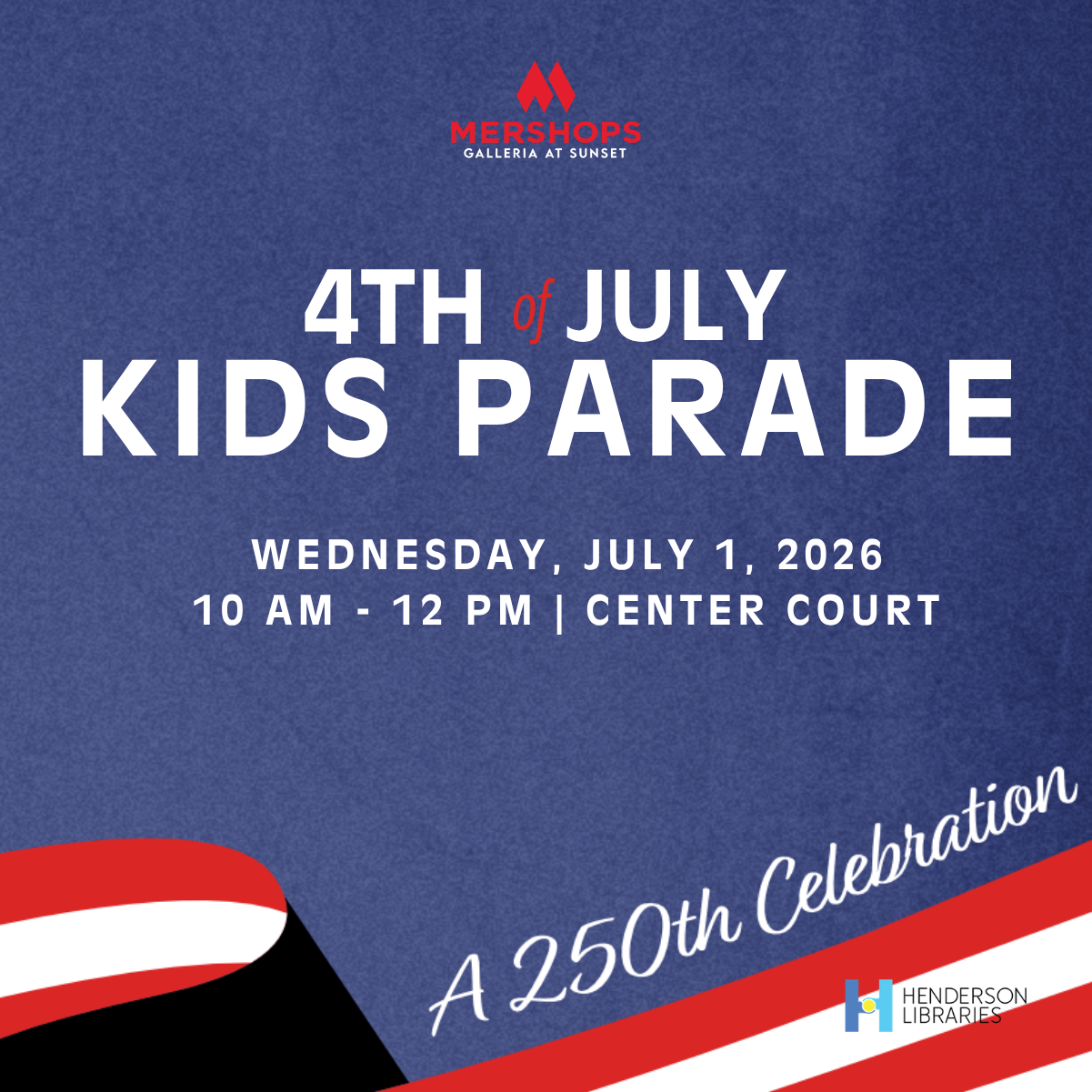 Fourth of July Indoor Kids Parade