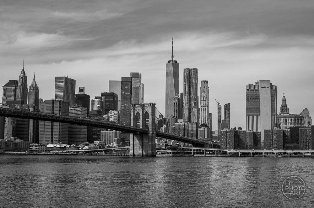 Brooklyn Bridge and Lower Manhattan