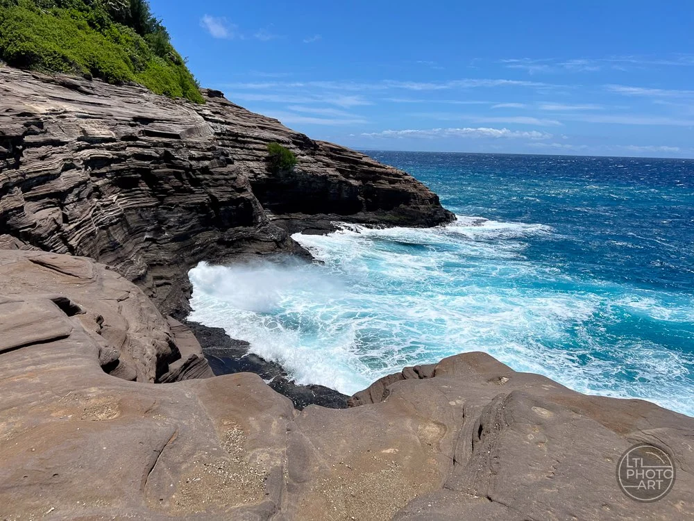 Waves at Spitting Cave