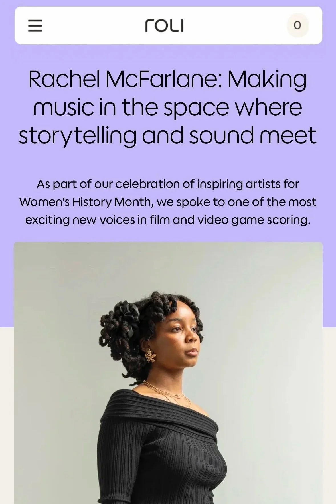 Rachel McFarlane: Making music in the space where storytelling and sound meet