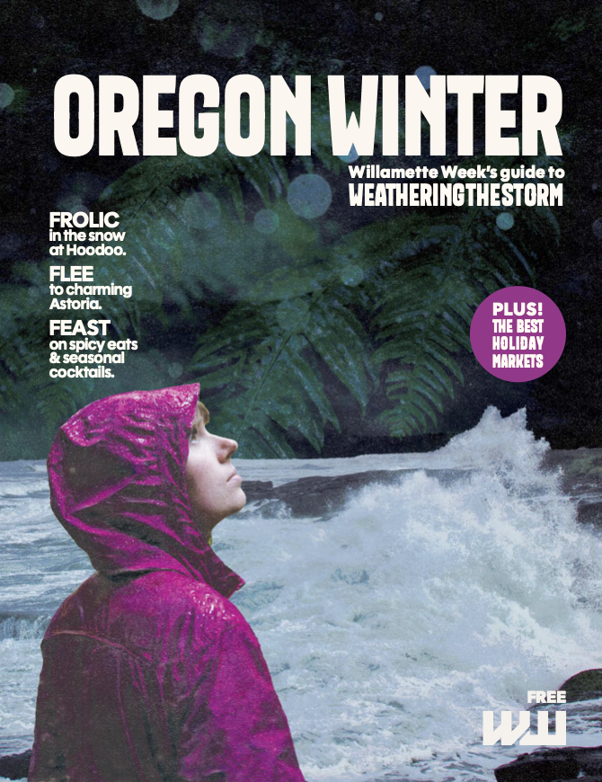 Oregon Winter magazine cover