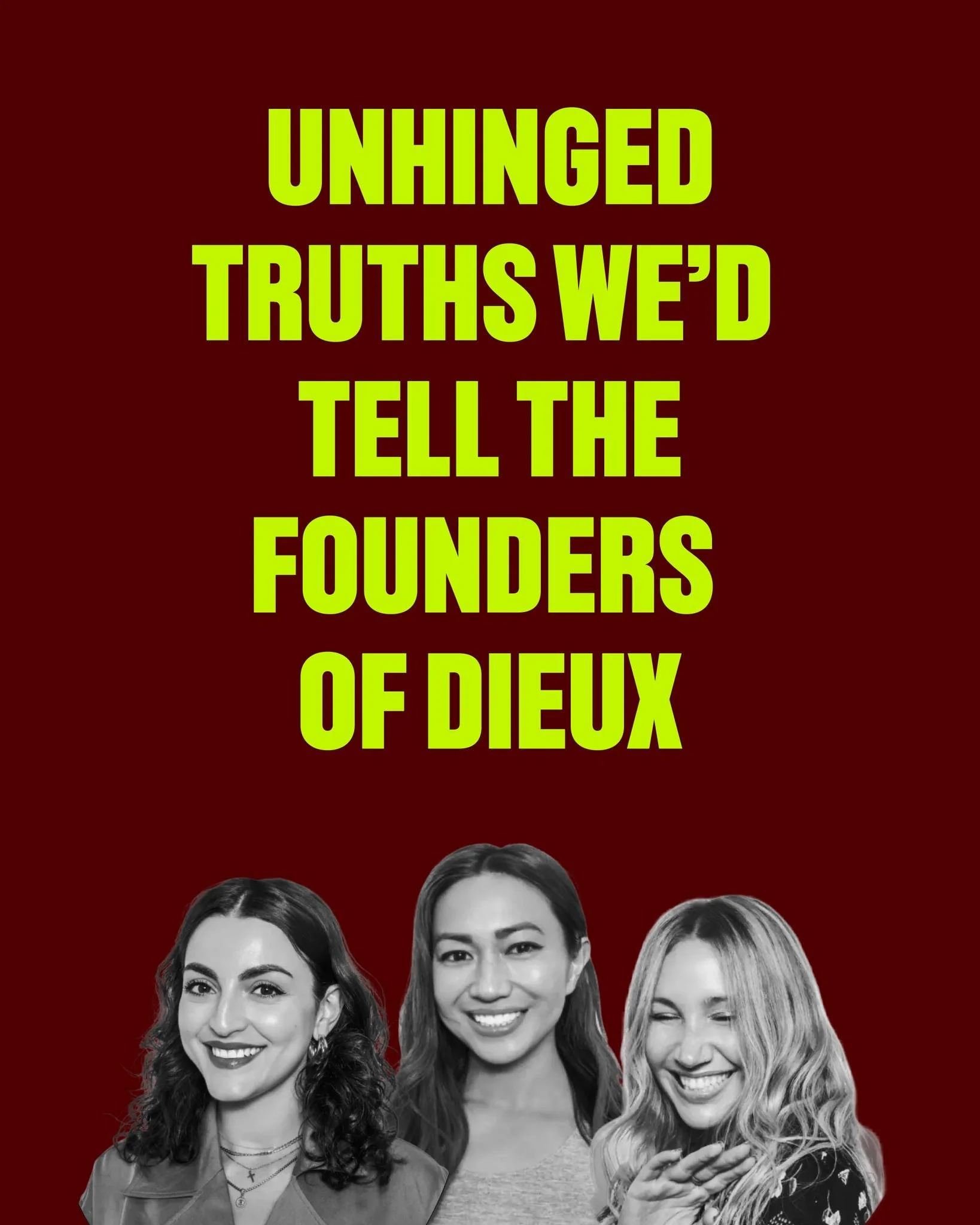 Let&rsquo;s be honest.

@dieuxskin works because they actually know what they&rsquo;re doing.
Not because the brand is pretty. Not because the content is polished.

Because Charlotte Palermino, Marta Freedman, and Joyce de Lemos treat education like 