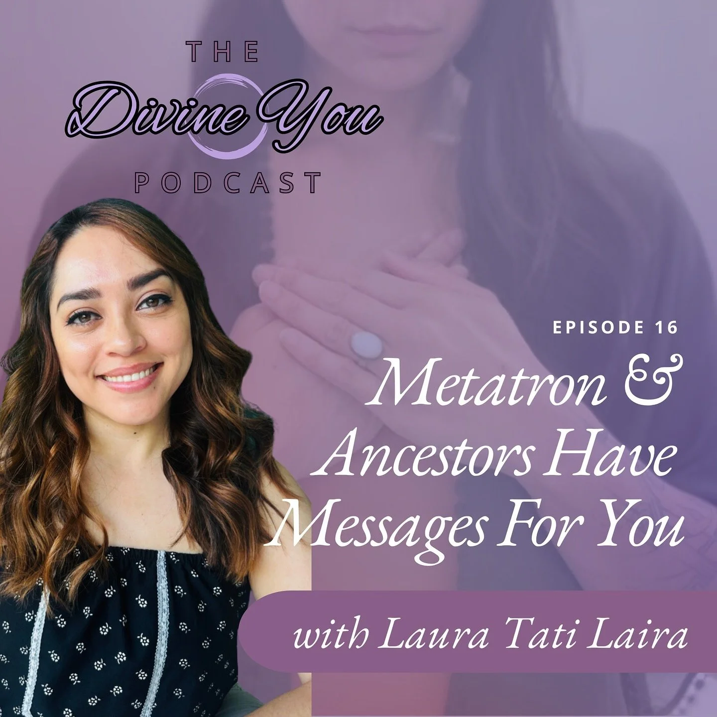 🎙️New episode out today, and this one is soul powerful. Laura Tati Laura @lauratatilaira comes back to open the Akashic Records and channels Archangel Metatron and the ancestors. 

Y&rsquo;all, this episode is pure magic! The energy she carries is p