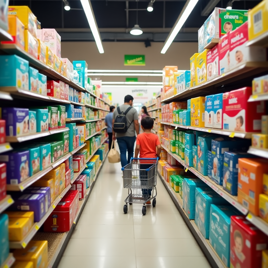 Mitchell's Diaper Aisle Adventures: From Comfort to Embarrassment