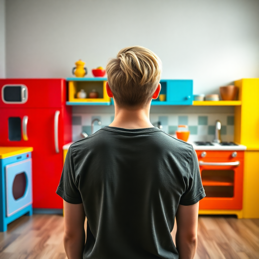 Healthy Cooking for Mitchell: Why a Toy Kitchen Should Focus on Good Food and Good Habits