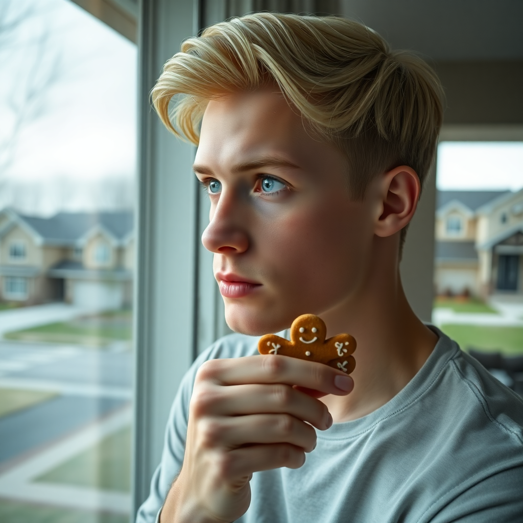 The Gingerbread Boy: Portrait of Mitchell's Vibrant Spirit