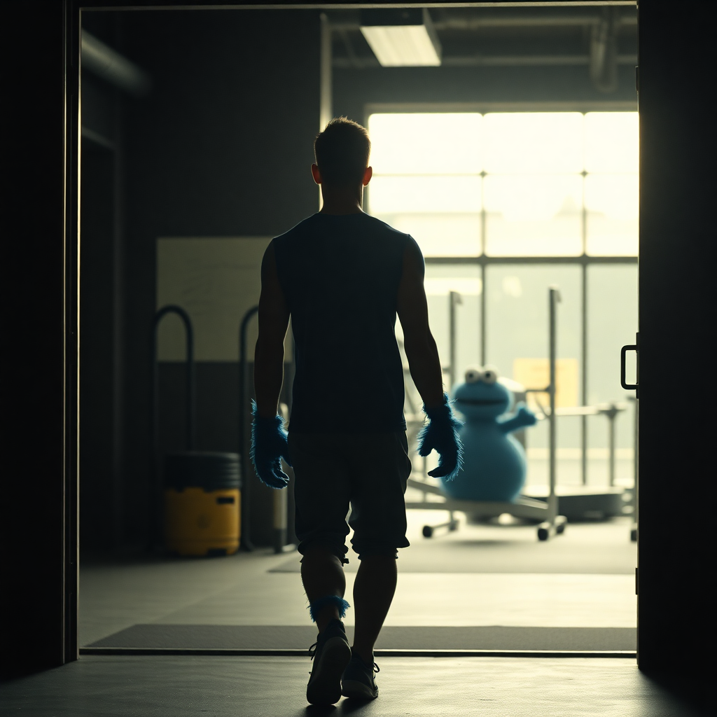 (Math, Fitness) Cookie Monster’s Math, Cookies &amp; Midnight Workout Adventure