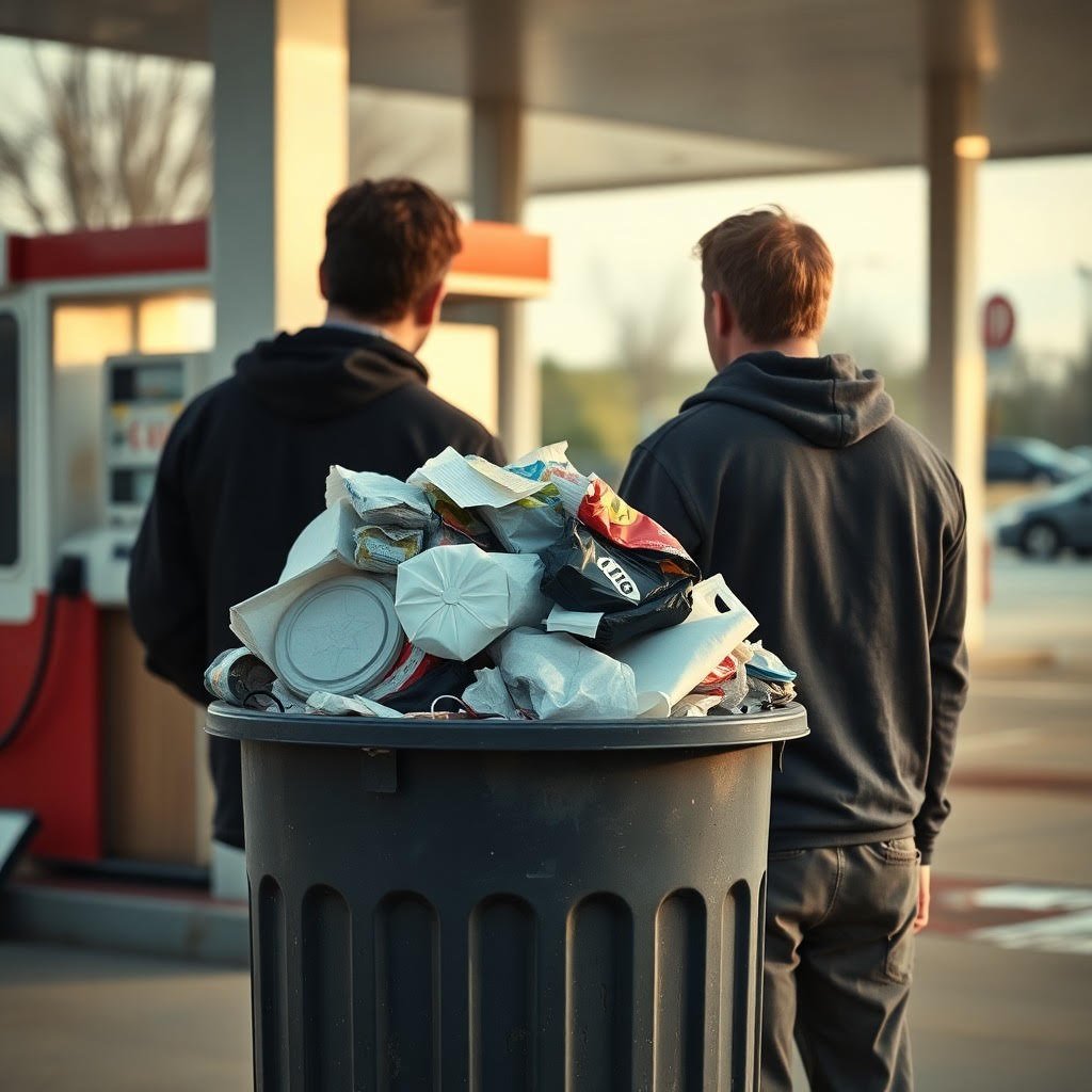 (Math, Fitness) The Gas Station Snack Mission