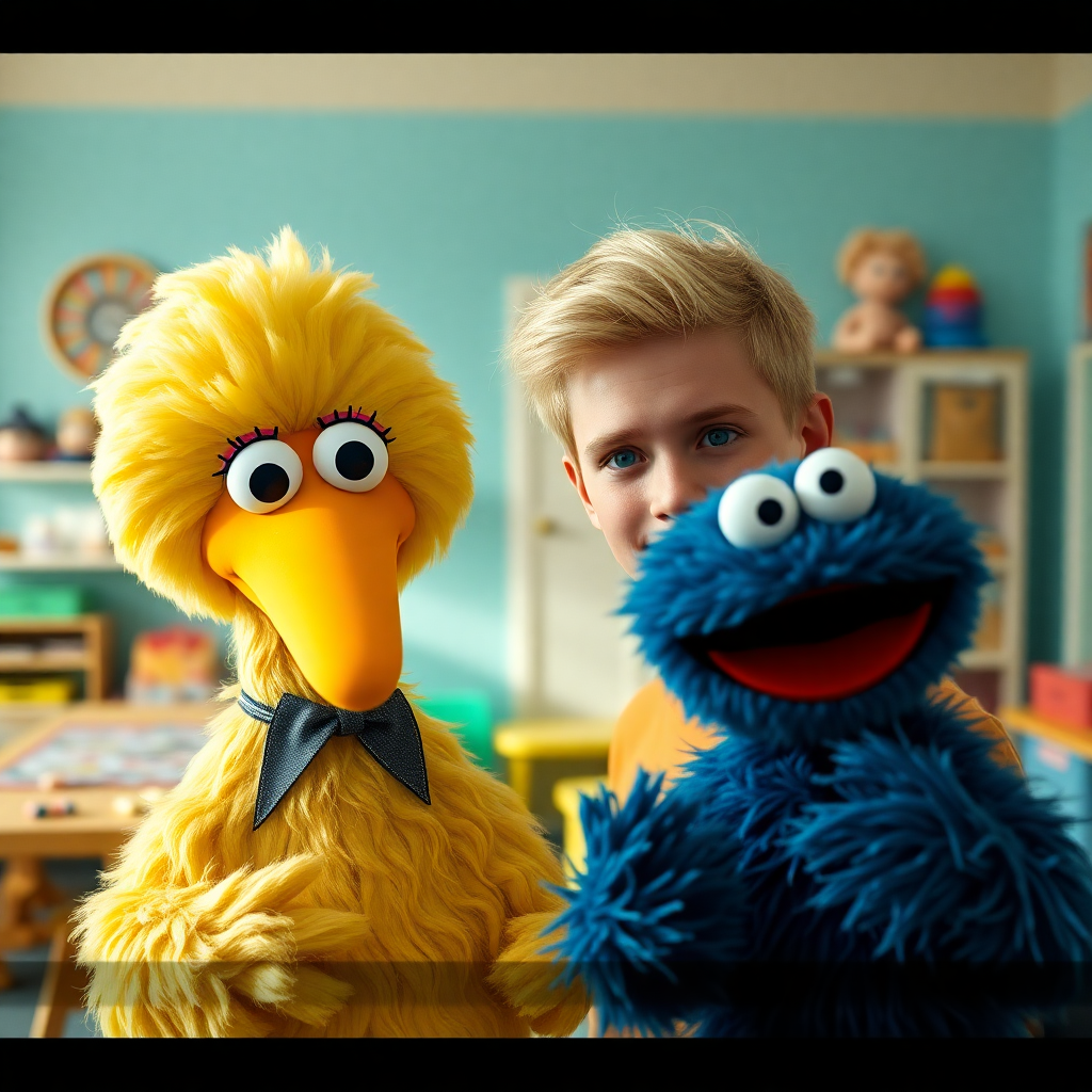 (Reflection, Math, Fitness) Exploring Fairytales and Solving Math with Cookie Monster, Big Bird, and Friends