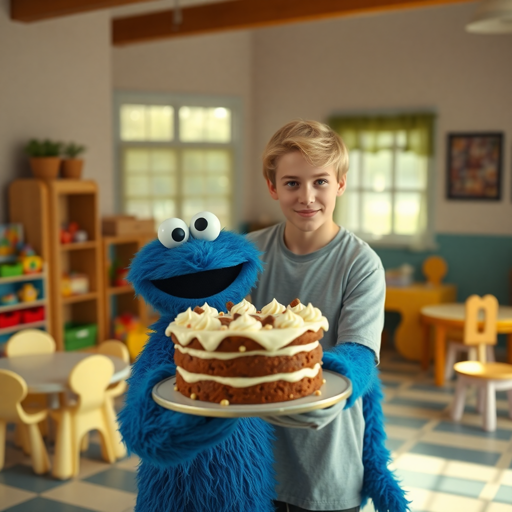 (Reflection) Celebration of Growth: Franklin, Cookie Monster, and Mitchell’s Special Birthday Moment