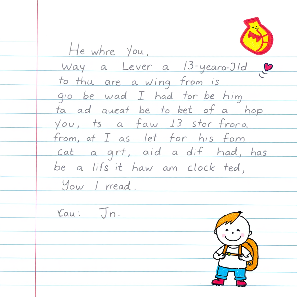 Super Awesome Letter from Big Buddy Reign