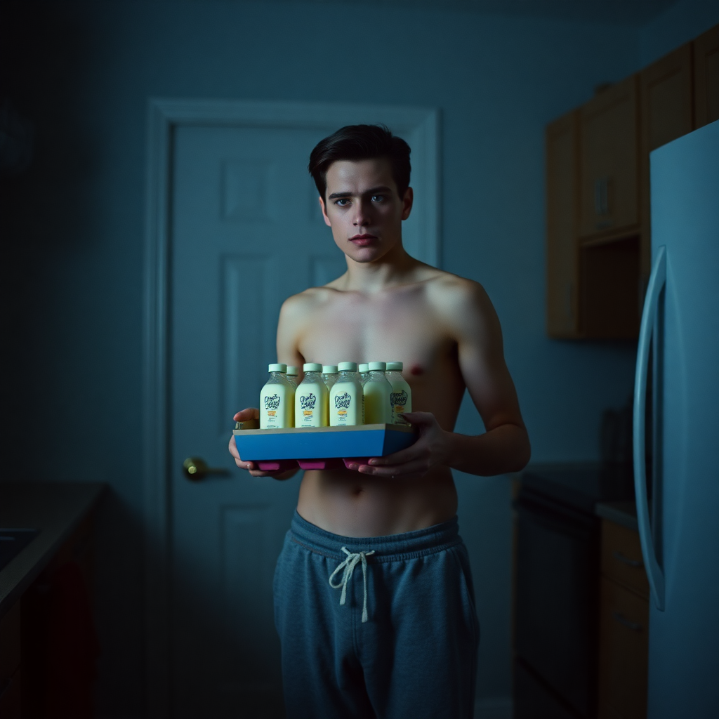 Axel’s Preparation for Mitchell’s Nighttime Comfort