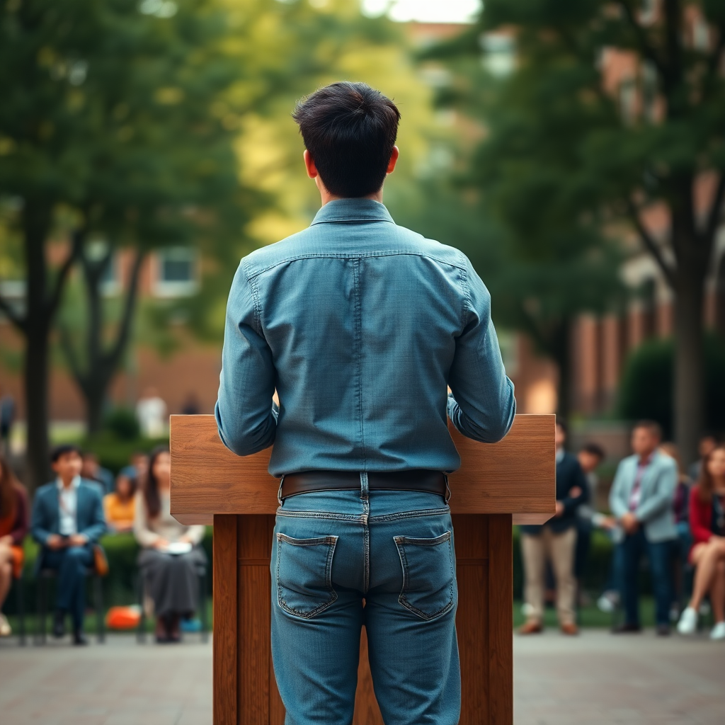 Road to the Constitution Speech: Pampers, Pranks, and Public Speaking