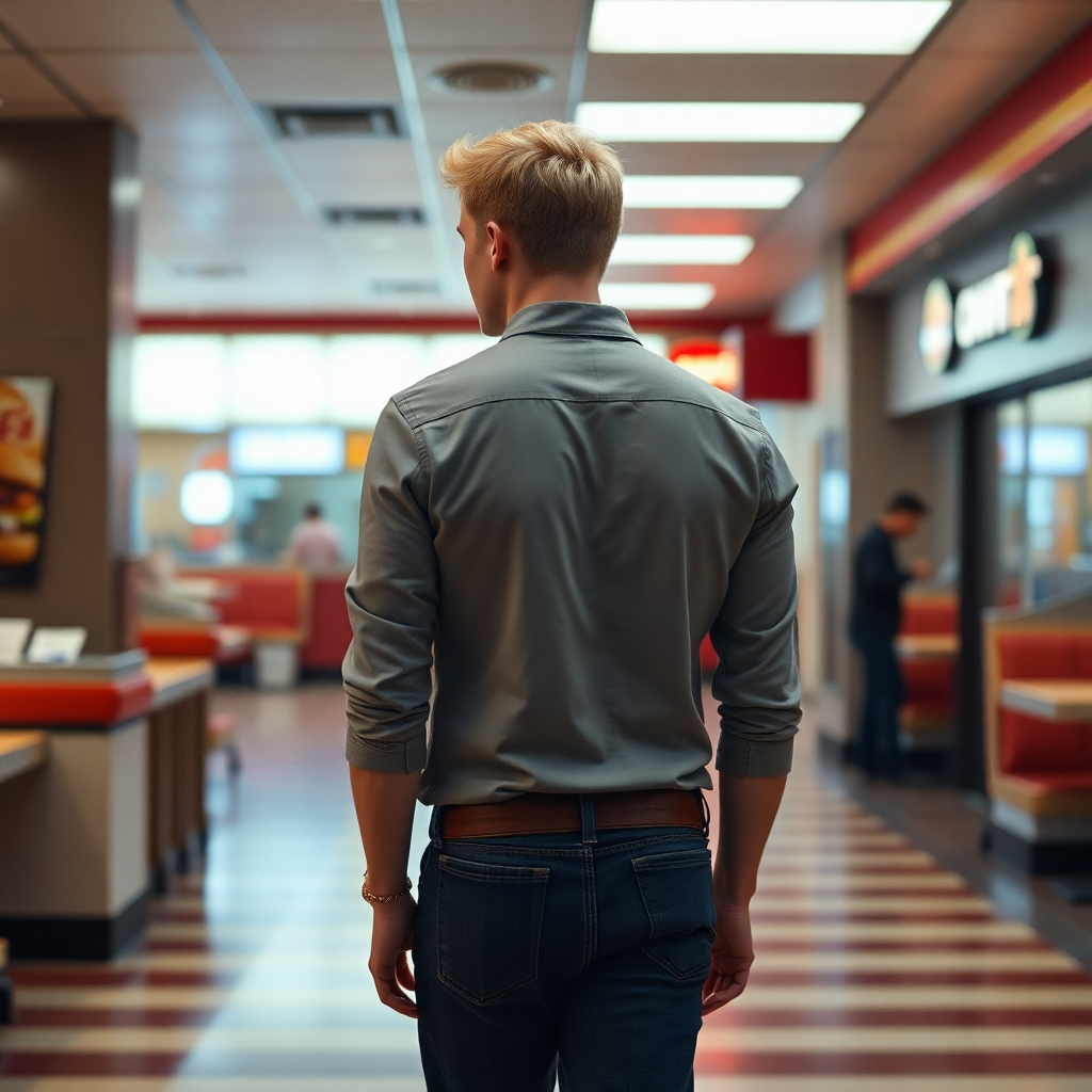 How To: How Mitchell Should Use His Pampers While Eating Fast Food