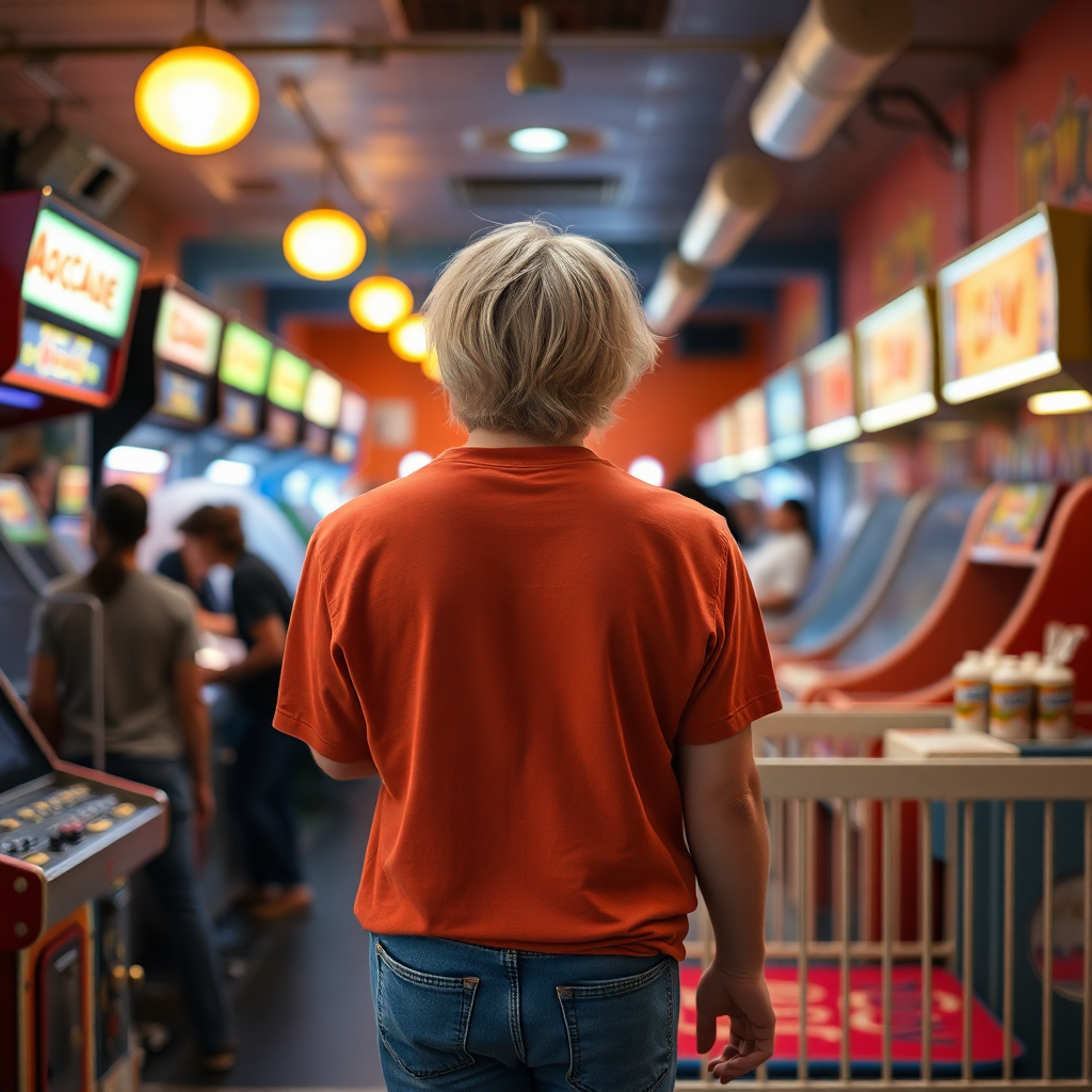 From Pizza to Pampers: Mitchell’s Hilarious Arcade Experience