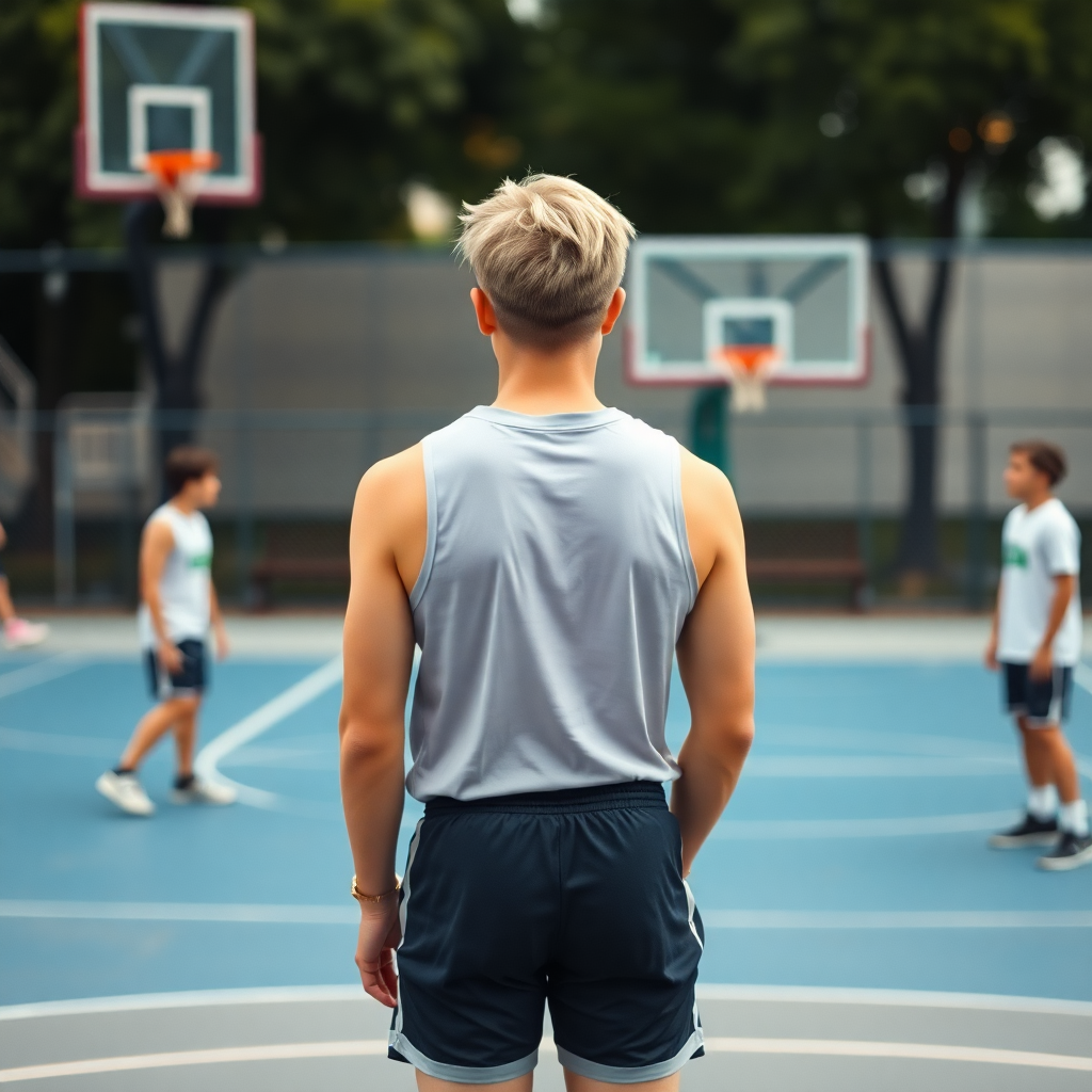Basketball Adventure: Fun, Farts, and Timeouts with Mitchell