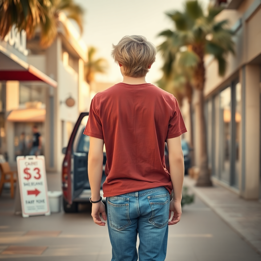 Treehouse: He swirls metal cans bringing me wings—I'm his lifeline, but we'll never hang out.