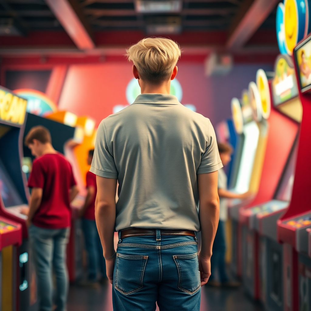 (Reflection, Fitness, Math) Discovered Something Shocking About Mitchell at the Arcade—But Stayed Silent