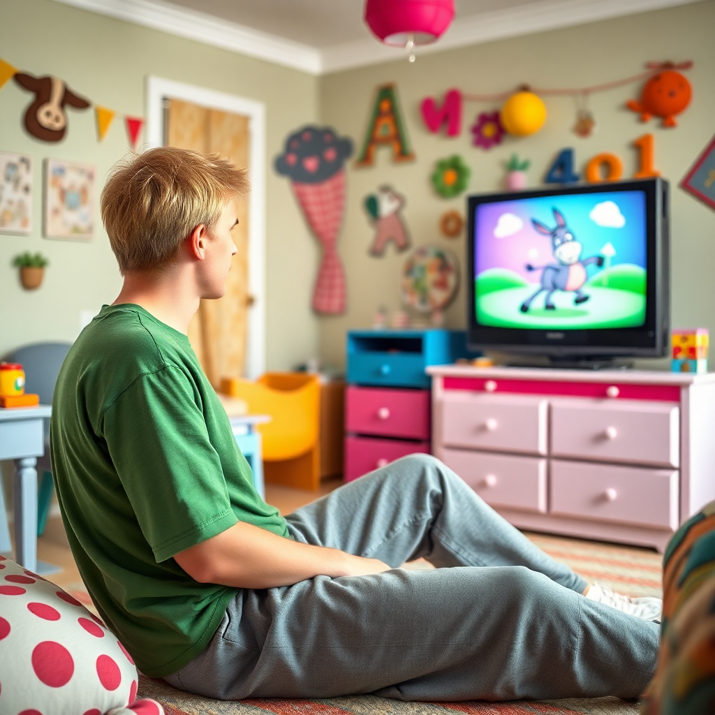 (Reflection, Math, Fitness) Why This College Student Refuses to Let Mitchell Watch Anything But Toddler Shows 