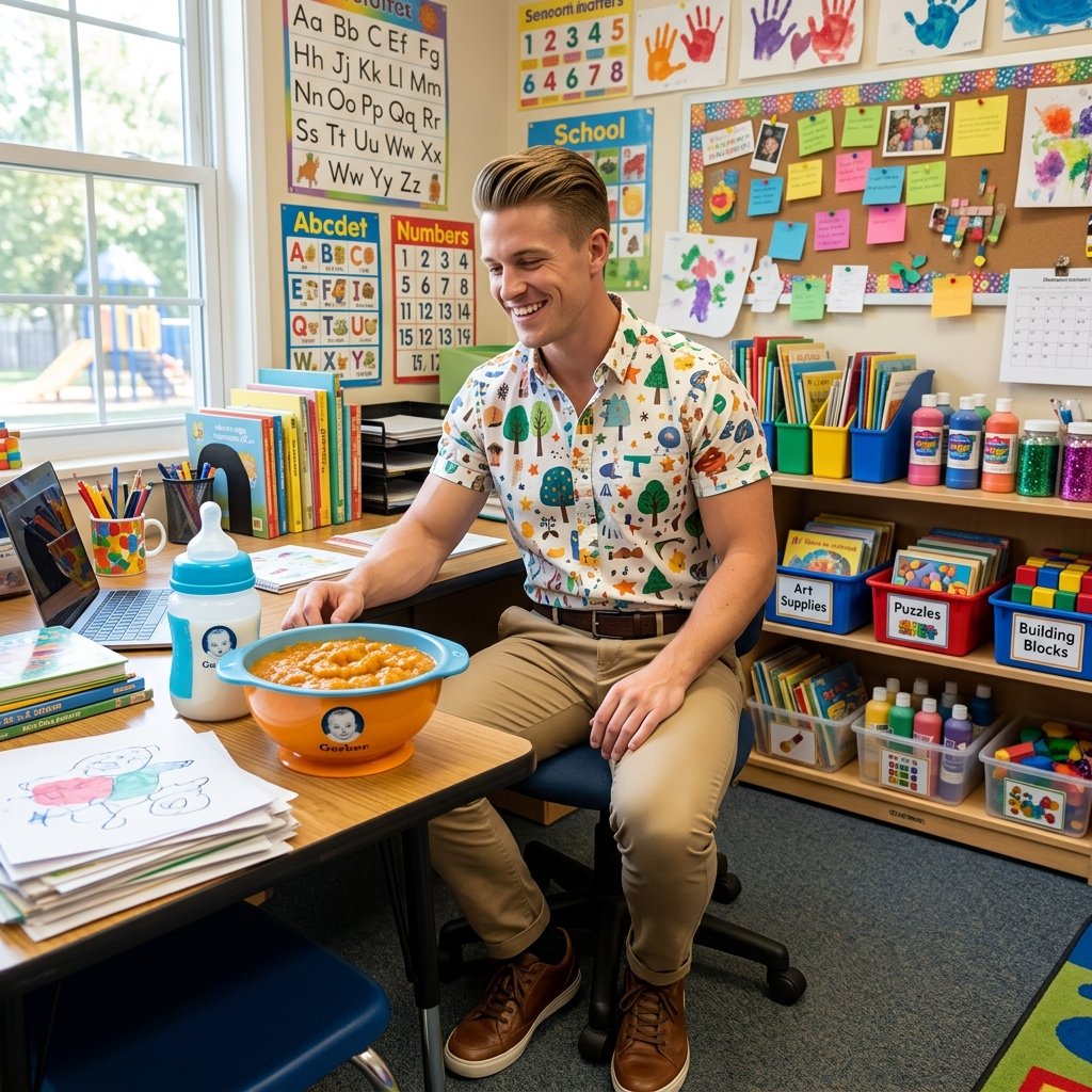 (Reflection, math, fitness) Mitchell's First Day of Preschool