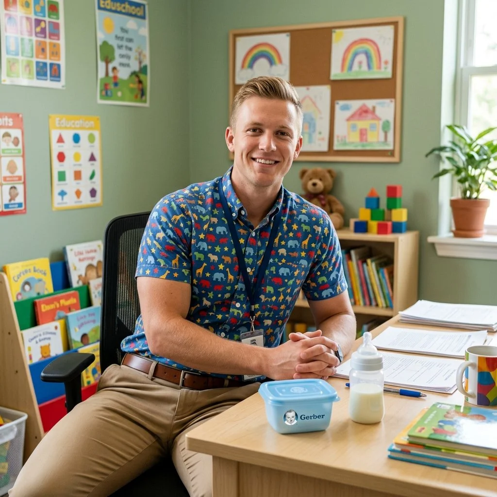 (Reflection, Math, Fitness) Meeting Regarding Mitchell’s First Days at Preschool