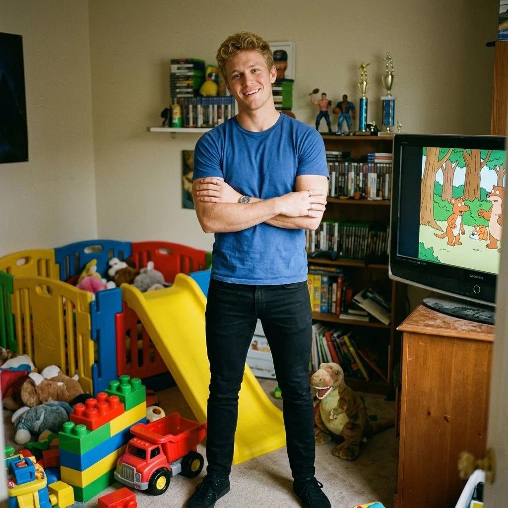 (Reflection, Math, Fitness) Toy Time for Mitchell: Big Baby Needs Big Fun