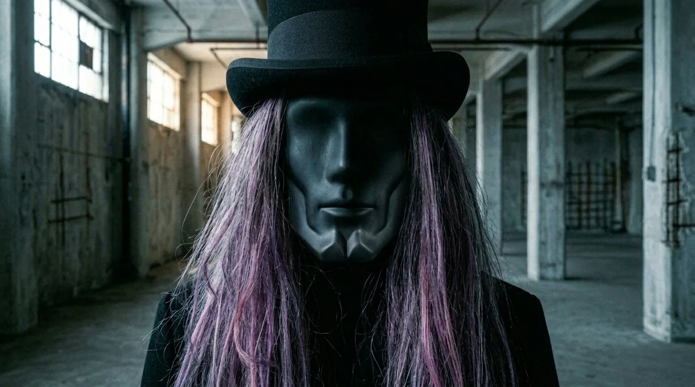 CONCRETE, THRIFT DUST, AND A MASK WITH NO FACE: HOW WE BUILT THE TOP HAT